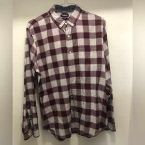 Express Button Down Shirt, Size L